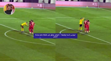 “يبوس رأسه ليقنعه”.. النوفل يعلق على لقطة حكم مباراة النصر