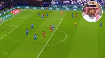 عمر المهنا يكشف خطأ مؤثر من حكم مباراة الاتفاق والهلال