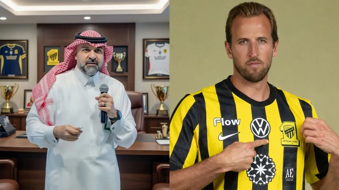 الاتحاد يرد على أنباء التفاوض مع هاري كين