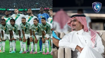 نواف بن سعد يزف بشرى للهلاليين قبل لقاء الأهلي