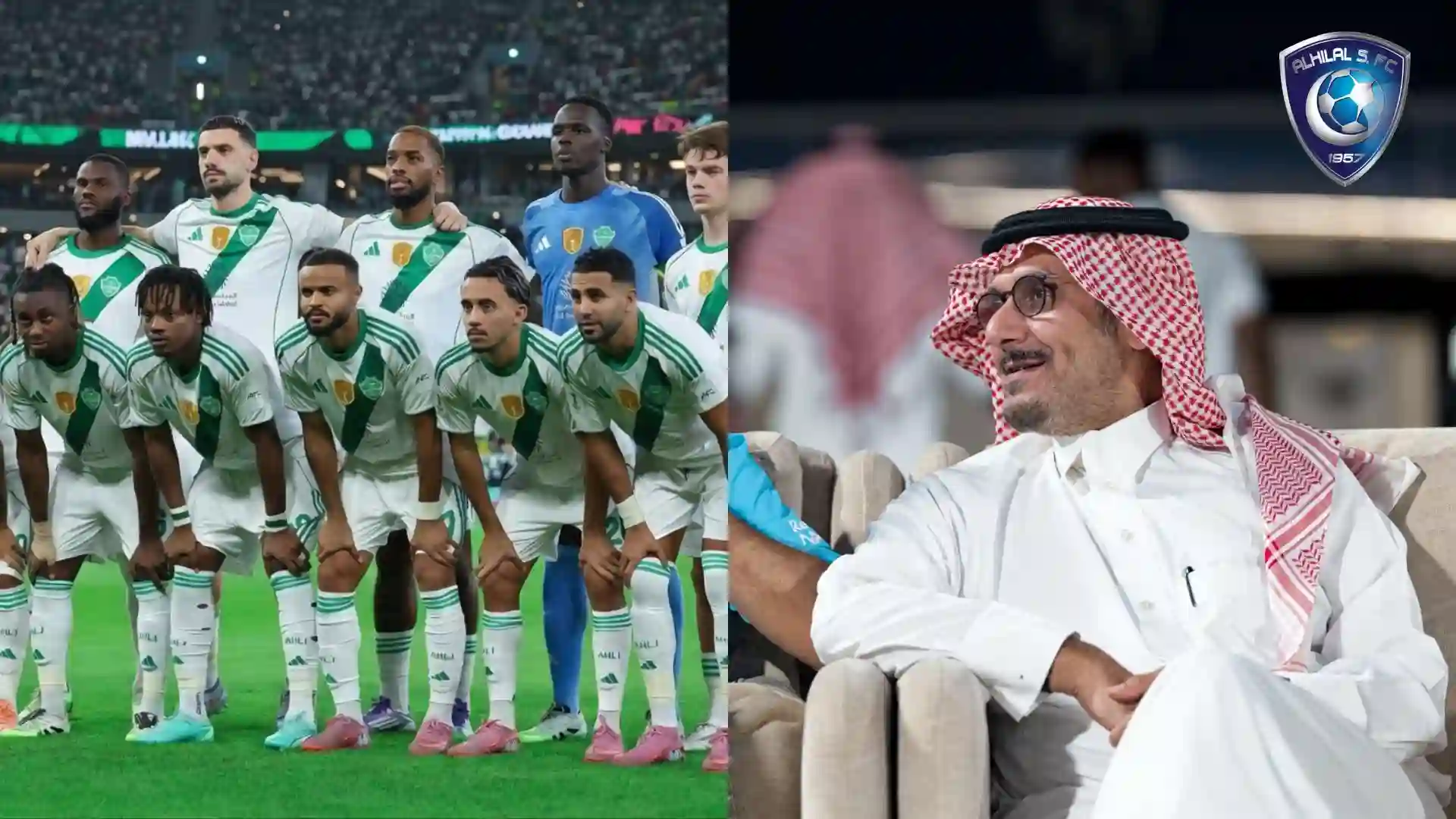 نواف بن سعد يزف بشرى للهلاليين قبل لقاء الأهلي