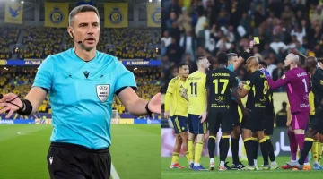 بعد أخطاء الكلاسيكو.. إيقاف حكم النصر والاتحاد