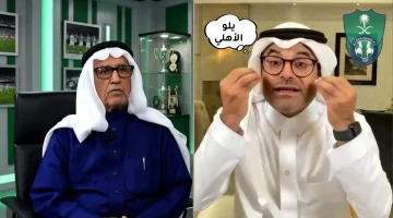 “طال لسانك على الملكي”.. السماري ينفي إنقاذ الهلاليين للأهلي