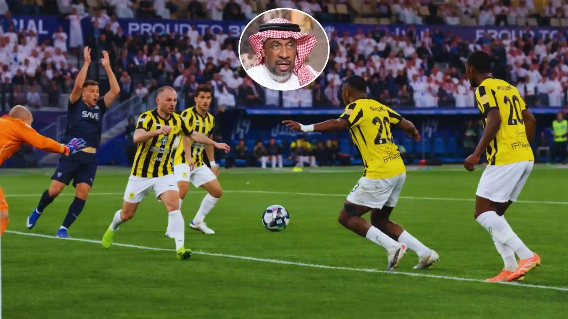 المهنا يحسم الجدل بشأن ركلة جزاء الهلال