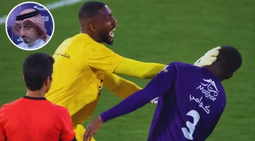 أول تعليق من ياسر المسحل بشأن اعتداء حارس الجندل على زميله