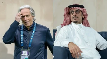 أول رد من نواف بن سعد بعد الاكتفاء بتغريم جيسوس فقط