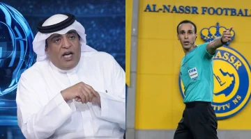 الفراج ينتقد تعيين خالد الطريس حكمًا لمباراة النصر ونيوم