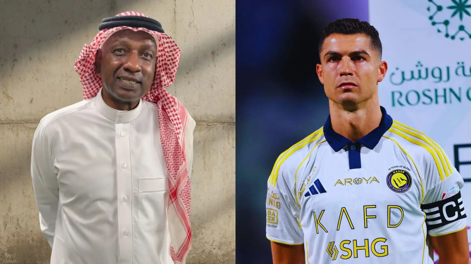 ماجد عبدالله يزف بشرى سارة للنصر بشأن رونالدو